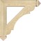Ekena Millwork Olympic Arts & Crafts Rough Sawn Bracket, Douglas Fir, 4"W x 26"D x 26"H BKT04X26X26OLY03RDF - alternate 3